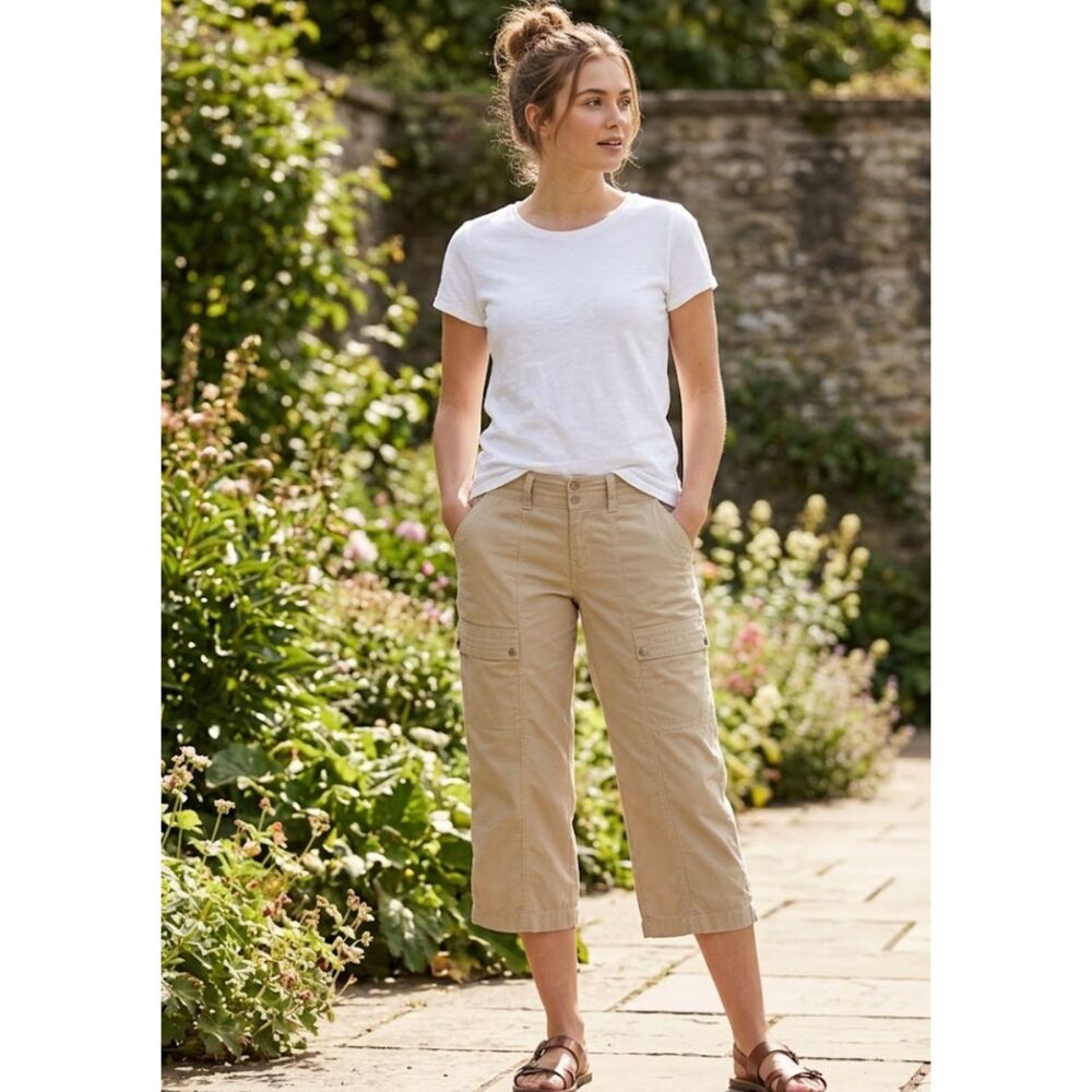 Koppen Capri Cargo Pants Women's Size 14